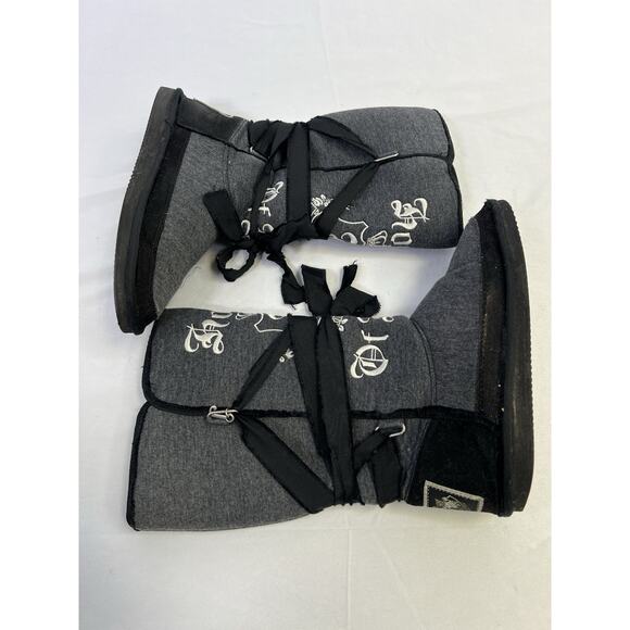 Vintage Juicy Couture Boots Womens Size 8 Y2K Embroidered - Picture 5 of 9